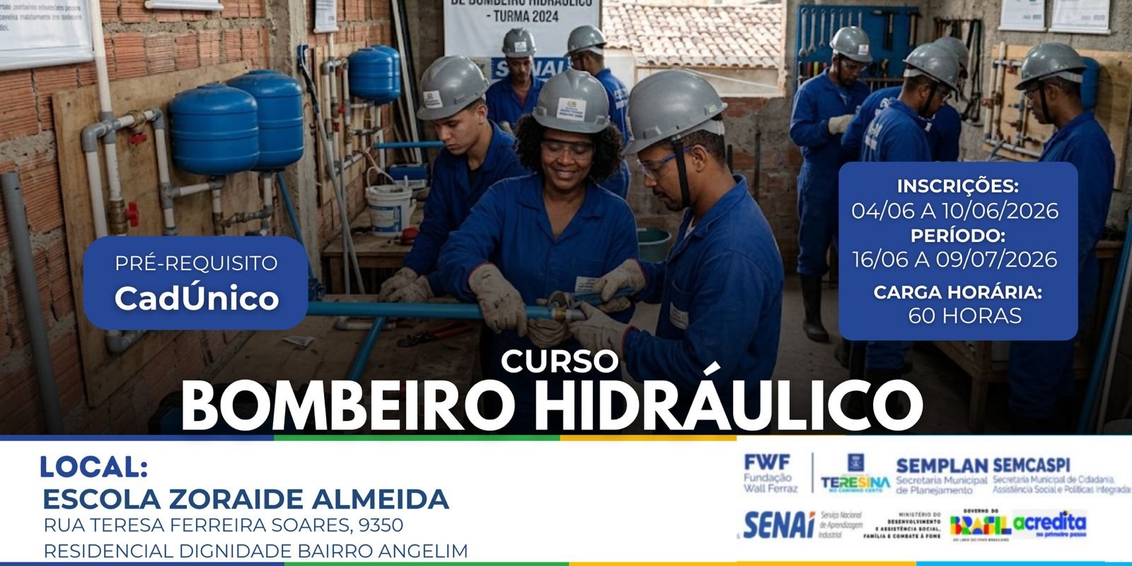 BOMBEIRO HIDRÁULICO -MDS/SUL
